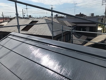 屋根・雨樋リフォーム　施工後